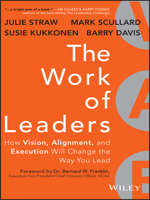 Title details for The Work of Leaders by Julie Straw - Available